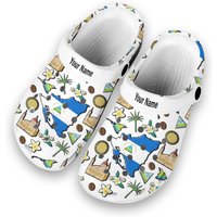 Nicaragua Customized Clogs Shoes With Nicaraguan Flag And Symbols