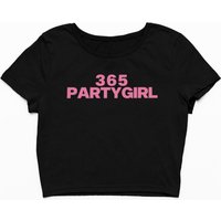 365 Partygirl Baby Tee Brat Charli Xcx Y2k Baby Tee | Y2k Shirt Brat Shirt