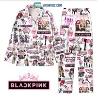 Black Pink In Your Area Jennie Lisa Jisoo Rose Pajamas Set