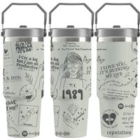 T.s. Ttpd Inspired Theme For The New Album! 30oz Tumbler