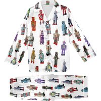 Vintage Robots Pajamas Set