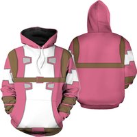 Gwenpool Cosplay Costume 3d Sweatshirt, Super Hero Suit Halloween Costume Hoodie