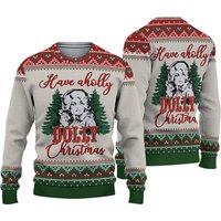 Have A Holly Dolly Christmas Ugly Sweater