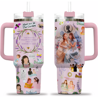 Bridgerton Tv Series Tumbler 40 Oz With Handle, Bridgerton Tumblers, Gift For Her