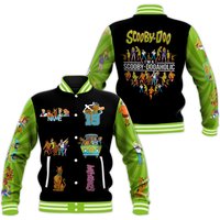 Personalized Scooby Doo Baseball Jacket