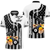 Billiards Expertise Personalized Name, Team Name 3d Shirt