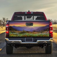 Mountain Sunrise Truck Bed Decal