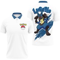 Pkm Lucario Polo Shirt
