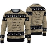 Lord Of The Rings Potatoes Ugly Christmas Sweater