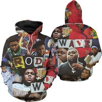 Rod Wave Nostalgia Concert Rap Hoodie 3d