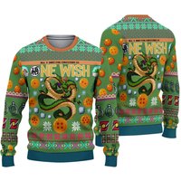 Shenron Dragon Ball Ugly Christmas Sweater