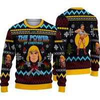 The Good Power Of Christmas He-man Ugly Sweater | Christmas Sweater