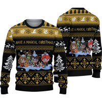 Christmas Harry Potter Ugly Sweater, Hp Gryffindor Sweater, Harry Potter Xmas Sweater