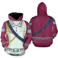Prince Sidon Zelda Costume Hoodie Jogger, The Legend Of Zelda Cosplay
