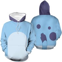 Blue Dog 3d Hoodie For Family Halloween Fun - Custom Design