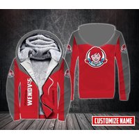 Personalized Wendy’s Custom 3d Fleece Hoodie Htvq11773