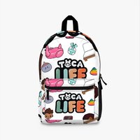 Toca Boca Backpack, Cute Backpack For Kids
