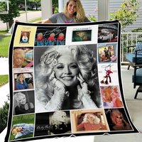 Dolly Parton Blanket, Dolly Parton Fans Blanket,