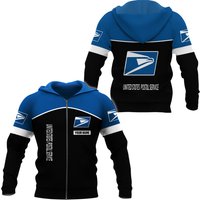Postal Service 3d Zip Hoodie 2024