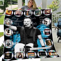Bruce Springsteen Albums Fleece Blanket
