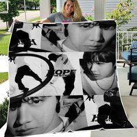 Jhope Hope On The Street Fleece Blanket
