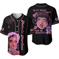 Personalized Melanie Martinez Is It True That Pain Is Beauty Baseball Jersey