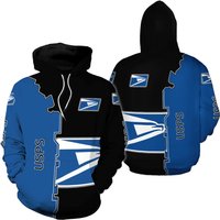 Postal Service Hoodie, 3d Printed Hoodie