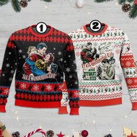 Its A Wonderful Life Ugly Christmas Sweater, George Bailey