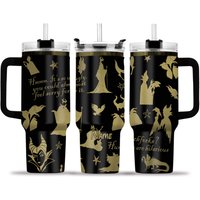 Custom Villain Characters 40oz Tumbler, Horror Characters Coffee Cup