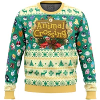 Happy Animal Villagers Animal Crossing Ugly Christmas Sweater