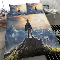 The Legend Of Zelda 3d Bedding Set 2pcs Duvet Cover Pillowcase 4 Sizes Single