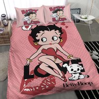 Betty Boop Bedding Set, Betty Boop With Her Pudgy Bedding Sets