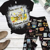 Gilmore Girls Pajamas Set, Gilmore Girls