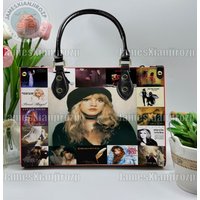 Stevie Nicks Christmas Leather Handbag, Stevie Nicks Woman Handbag