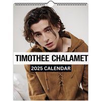 Timothee Chalamet Vertical Wall Calendars 2025, Fan Gift