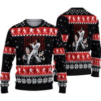 Elvis Presley Ugly Sweater, Christmas Elvis Presley Sweater