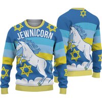 Jewnicorn Ugly Christmas Sweater (sweatshirt)