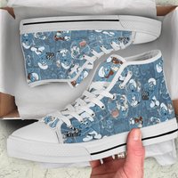 Smurf High Top Sneakers
