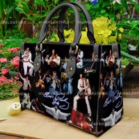 Elvis Presley Lover Handbag, Elvis Presley Music Women Leather Handbag