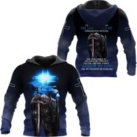 I'm A Warrior Of God Knight Christian God Jesus 3d Hoodie All Over Print