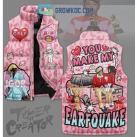 Tyler The Creator Valentine Sleeveless Puffer Jacket