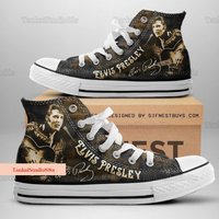 Elvis Presley High Top Shoes For Girls