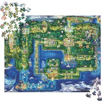 Jigsaw | Puzzle | Poket Mons | Kanto | Map | Gaming | Unique | Fun | Gaming |