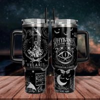 Velaris Acotar Tumbler 40 Oz, Velaris City Of Starligh Tumbler, The Night Court