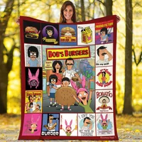 Bob? Burgers Fleece Blanket, Bob Burgers Family Blanket