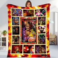 Five Nights At Freddy's Blanket | Personalized Five Nights At Freddy's