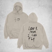 Travis 'look Mom I Can Fly' Hoodie, Travis Cactus Jack Hoodie
