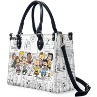 Snoopy Leather Handbag Gift For Women