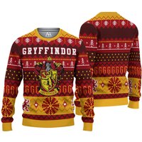 Harry Potter Gryffindor House Ugly Christmas Sweater