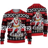 Elvis Presley Sweater, Ugly Christmas Shirt, Elvis Presley Gift, Xmas Sweater